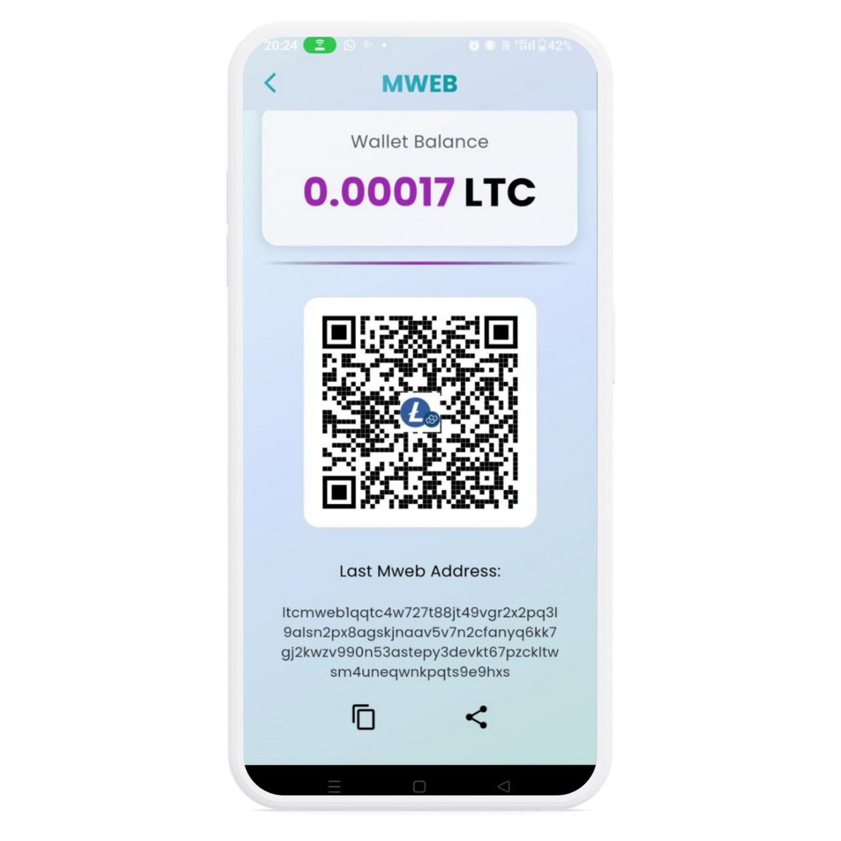Wallet Screen